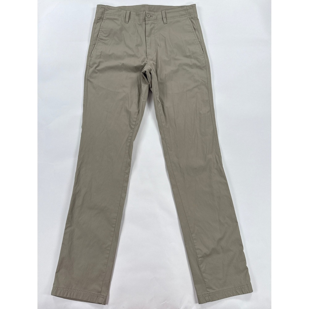 Duck Head Harbor Performance Chino Pants Mens Size 32x34 Khaki D9-1012